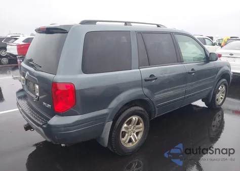 2005 Honda Pilot Ex-L from USA, damaged, VIN 5FNYF18695B000314